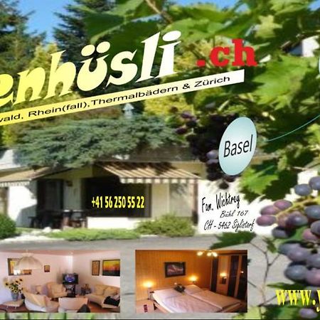 Ferienhuesli Daire Siglistorf Dış mekan fotoğraf