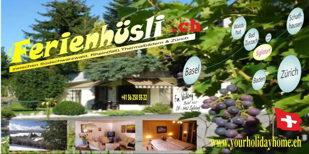 Ferienhuesli Daire Siglistorf Dış mekan fotoğraf